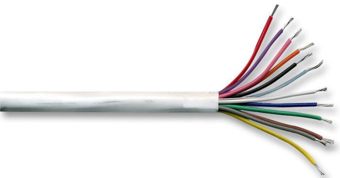 100m of brown AL12 12 Core Alarm Cable