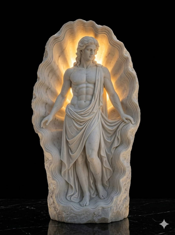 Apollo & Venus Shell Lamp Set