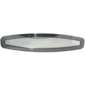 Beckson Oval Flex Portlight - Black - With Tinted Lens