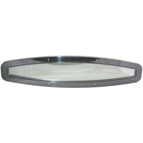 Beckson Oval Flex Portlight - Black - With Tinted Lens