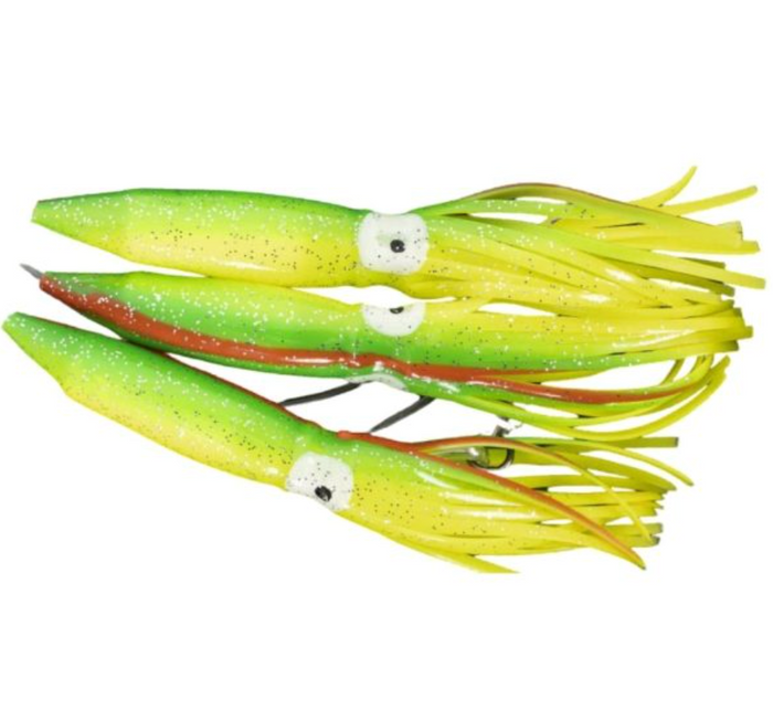 Bluewing 36” Yellow/Green Teaser – Spreader Bar Canyon
