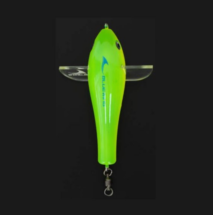 Bluewing 36” Yellow/Green Teaser – Spreader Bar Canyon