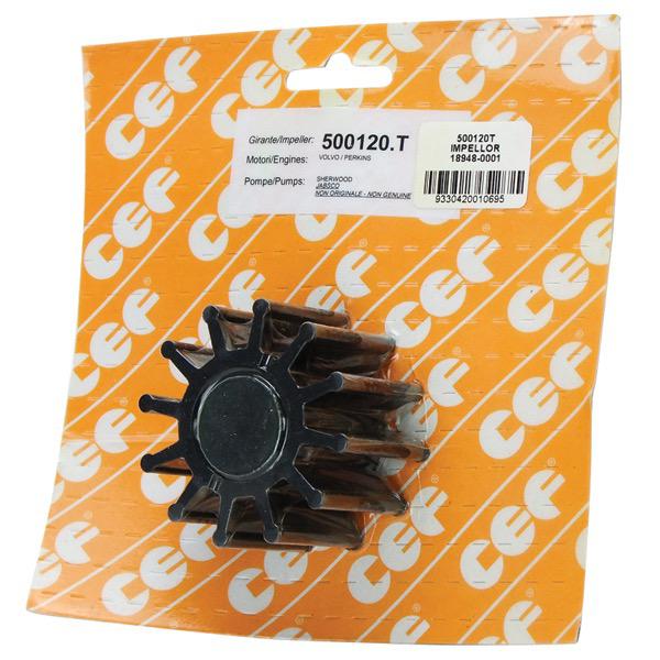 CEF Impeller Crusader/DJ Pump/Jabasco/JMP/Oberdorfer/Sherwood/Volvo-Penta/Westerbeke