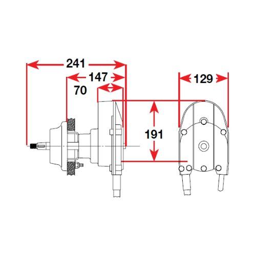 Helm - Quick Connect 4.0 Turn - Single Cable - Bosuns Boat