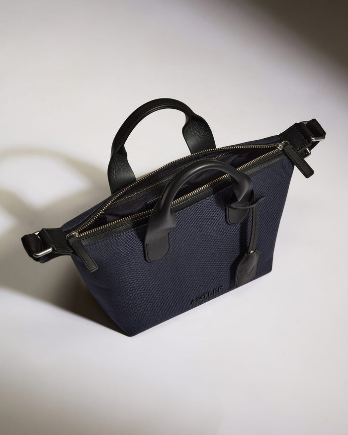 Antler Luggage -  Heritage Mini Crossbody Navy - Cross Body Bag Heritage Mini Crossbody Navy