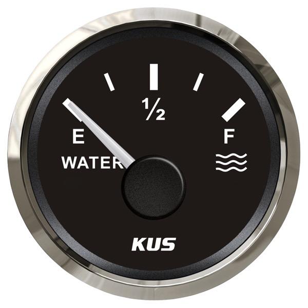 KUS 12V Water Gauge NMEA 2000 - 52mm Dia.