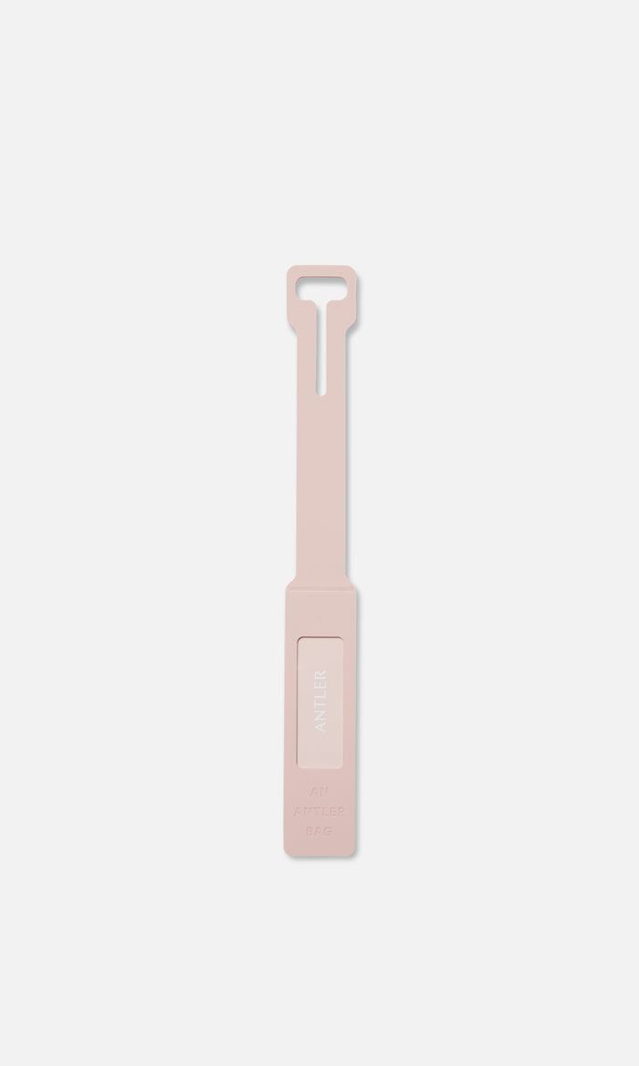 Luggage Tag in Moorland Pink