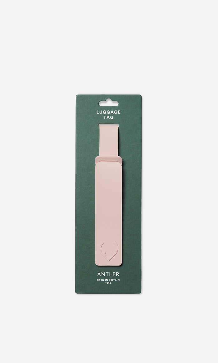 Luggage Tag in Moorland Pink