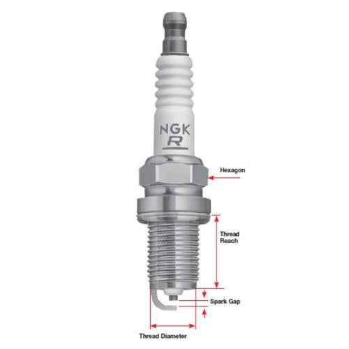 Marine Spark Plug - Type: LFR6A-11