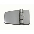 Marine Town Covered Hinges S/S - Length Flat: 58mm - Width: 40mm - Depth: 9mm
