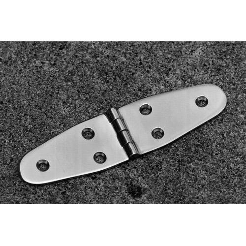 Marine Town Hinges S/S - Length Flat: 144mm - Width: 38mm - Split: 72/72mm