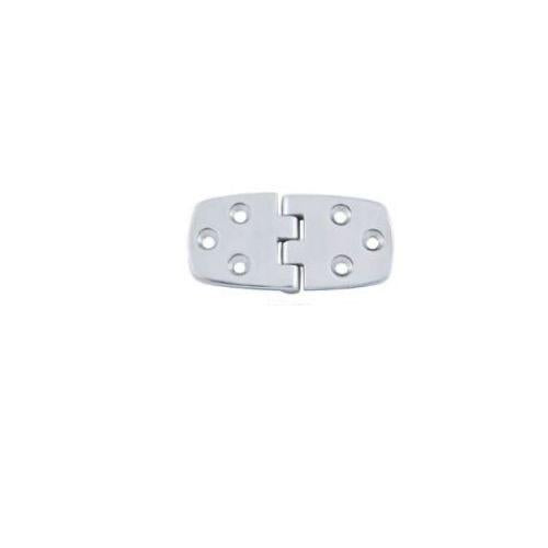 Marine Town Hinges S/S - Length Flat: 75mm - Width: 37mm - Split: 37.5/37.5mm