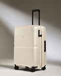 Medium Luggage in Warm Taupe - Single Stripe