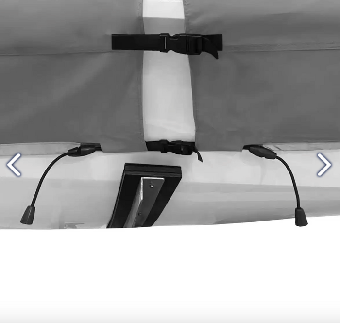 OCEANSOUTH CADET SAILING DINGHY DECK COVER WITH MAST