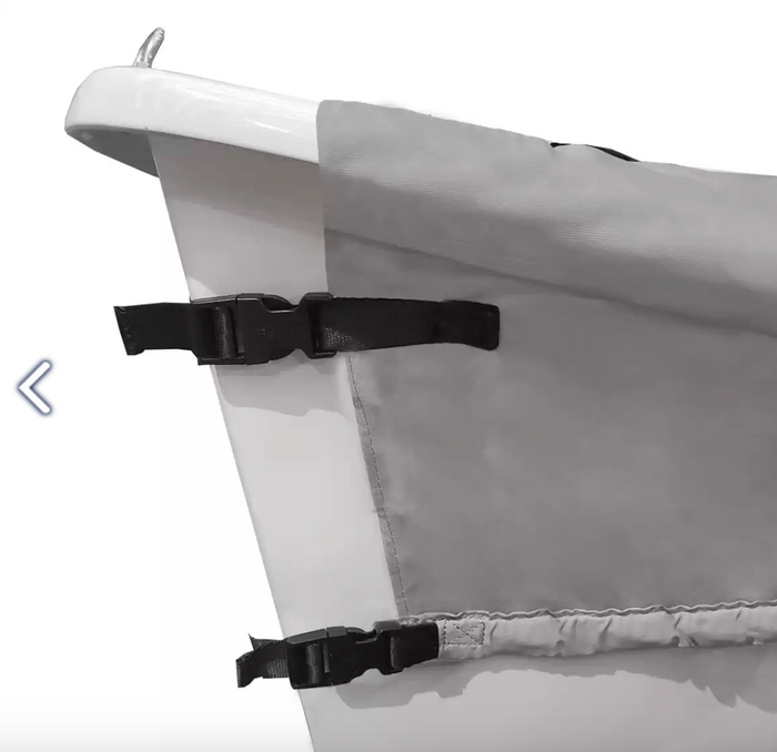 OCEANSOUTH CADET SAILING DINGHY DECK COVER WITH MAST