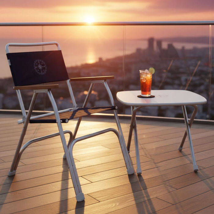 Oceansouth Folding Deck Tables - Bosuns Boat