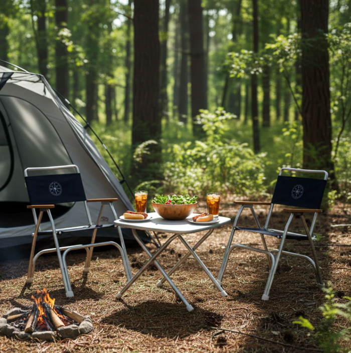 Oceansouth Folding Deck Tables - Bosuns Boat