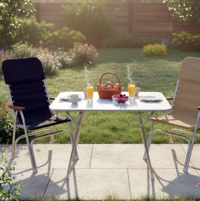Oceansouth Folding Deck Tables - Bosuns Boat