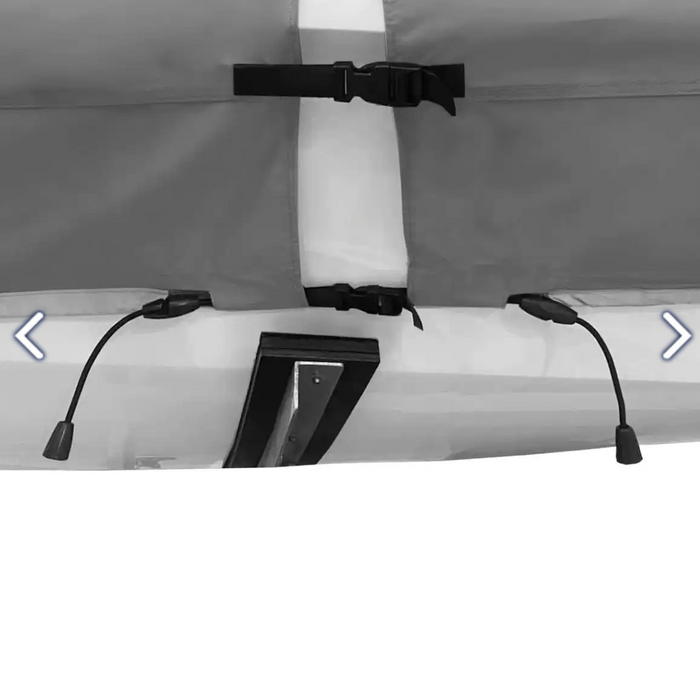 OCEANSOUTH MIRROR SAILING DINGHY DECK COVER WITH MAST
