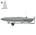 OCEANSOUTH O.K SAILING DINGHY DECK COVER WITH MAST