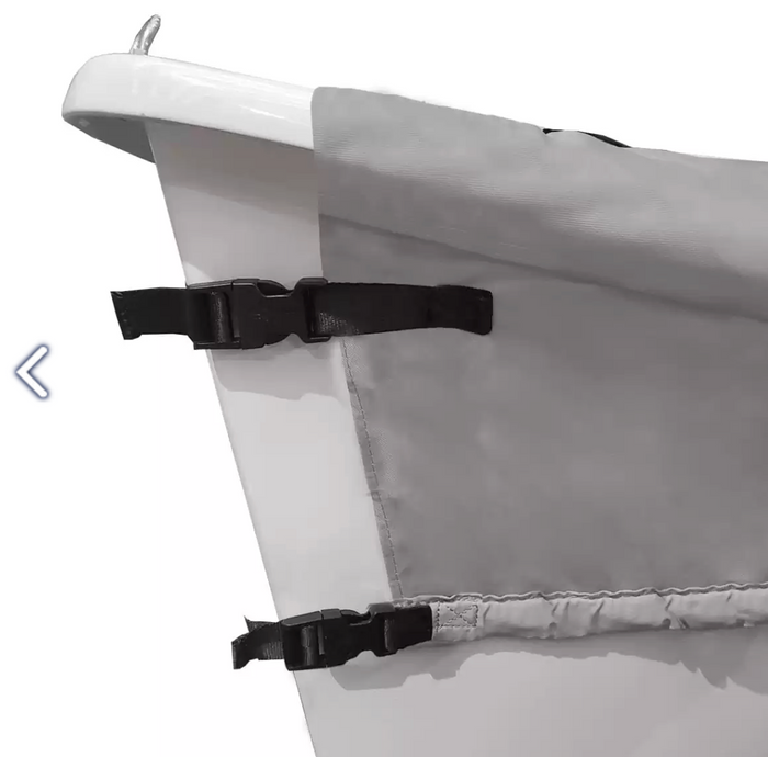 OCEANSOUTH O.K SAILING DINGHY DECK COVER WITH MAST