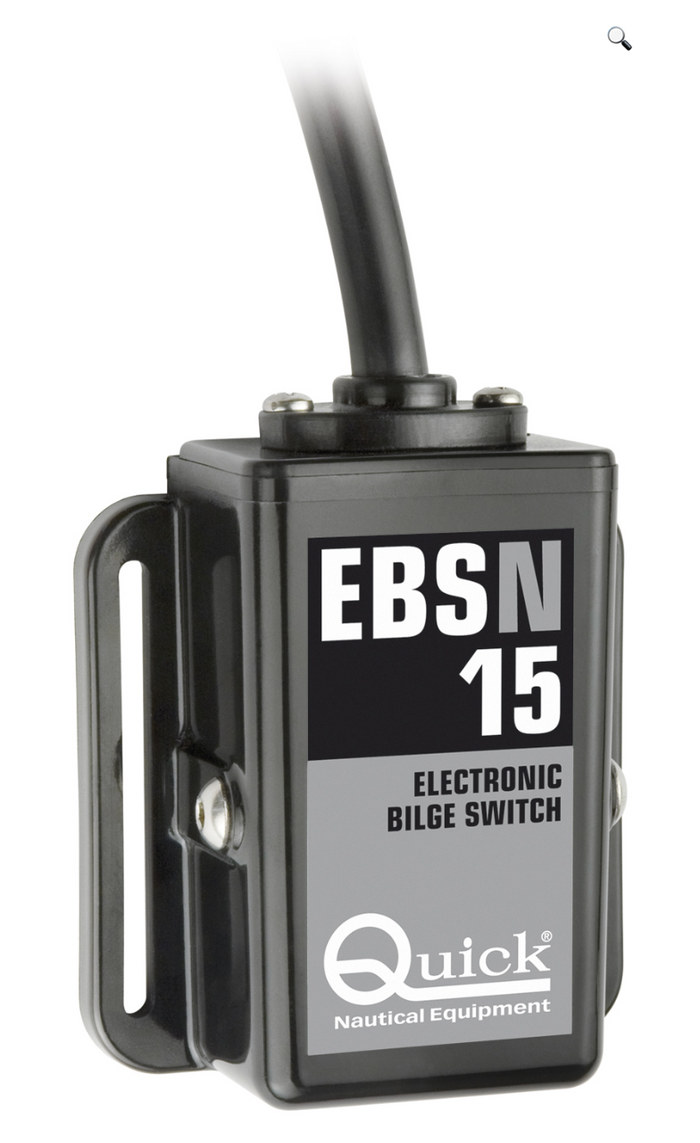 Quick EBSN 10 Electronic Bilge Pump Switch 10/15/20 AMPS - Bosuns Boat