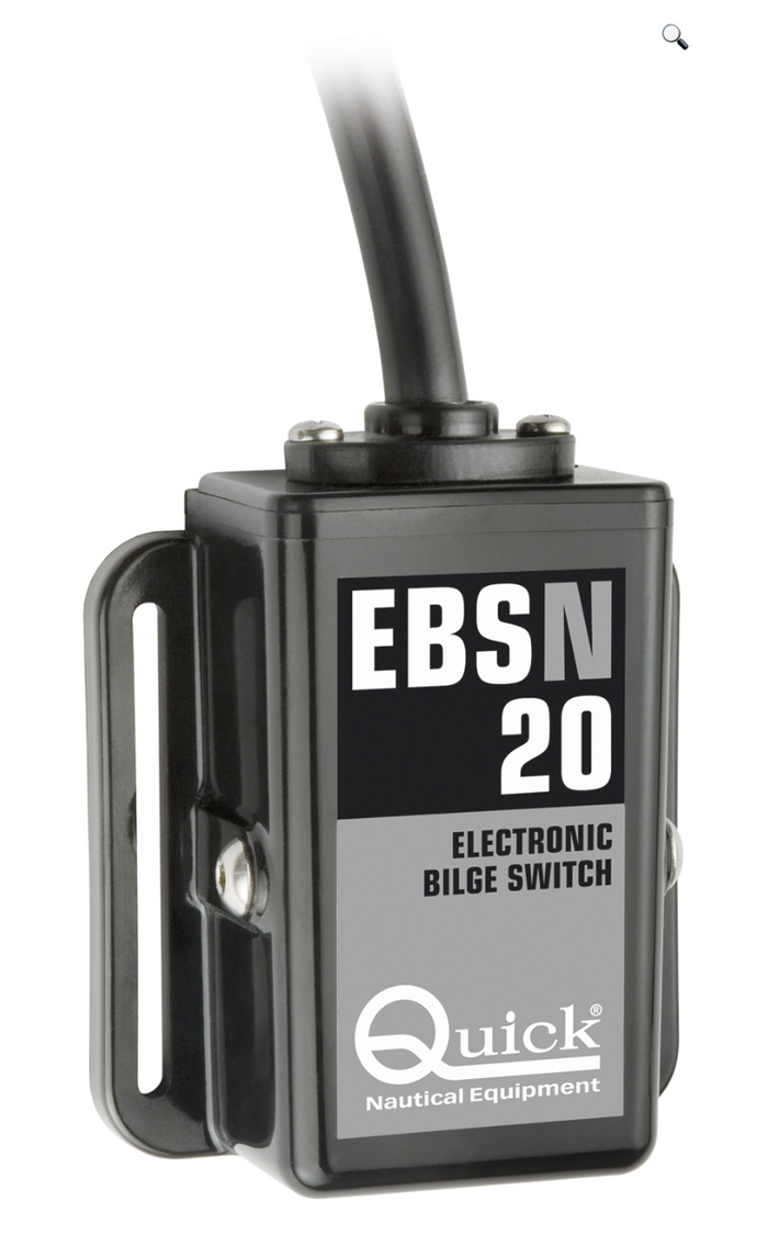 Quick EBSN 10 Electronic Bilge Pump Switch 10/15/20 AMPS - Bosuns Boat