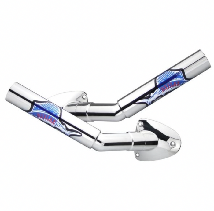 Reelax Base Cabin Mounted Outrigger Bases Stainless Steel - Bosuns Boat