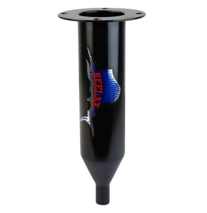 Reelax Black Edition Live Bait / Slimy Tube Single Gunnel Mount Stainless Steel