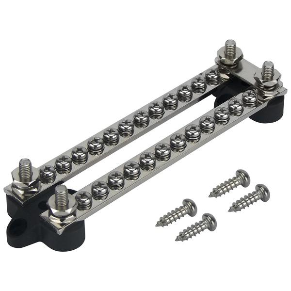 Relaxn 12-48V Heavy-Duty Buss Bar