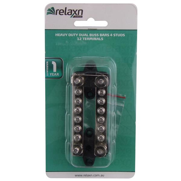 Relaxn 12-48V Heavy-Duty Buss Bar