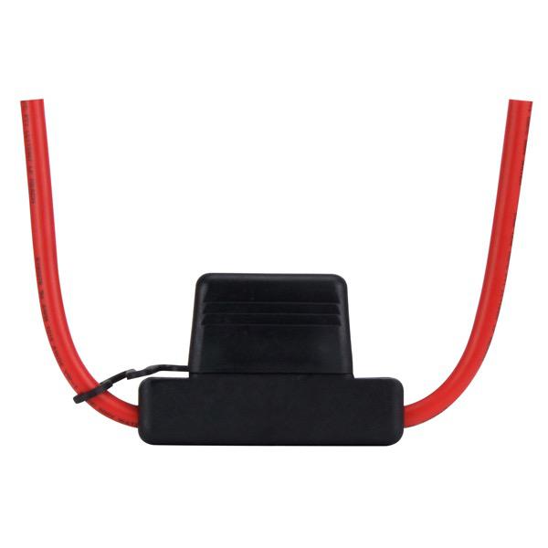RELAXN BLADE FUSE HOLDER IN-LINE - WATER RESISTANT SUITS UP TO 100A MAXI BLADE