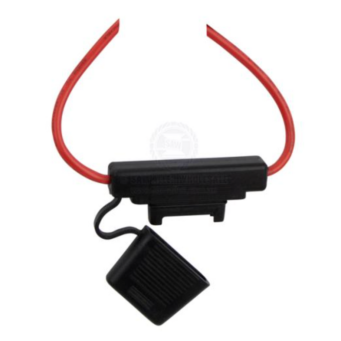 RELAXN BLADE FUSE HOLDER IN-LINE - WATER RESISTANT SUITS UP TO 100A MAXI BLADE