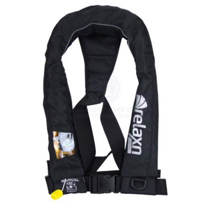 RELAXN INFLATABLE LIFEJACKET - DELUXE (MANUAL)