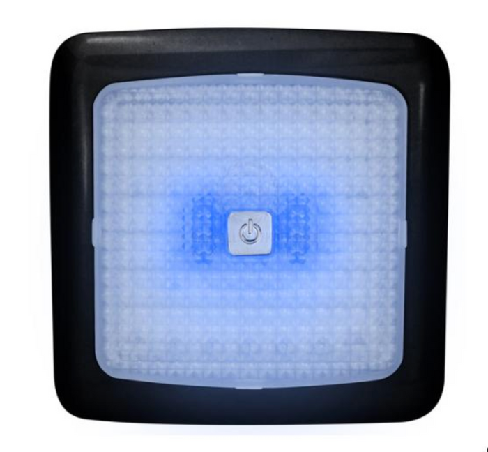 RELAXN LED - CEILING LIGHT - TOUCH/DIMMABLE SWITCH (BLUE LIGHT BLACK FRAME)