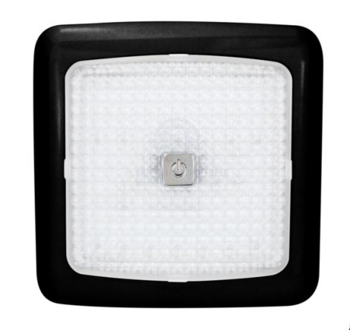 RELAXN LED - CEILING LIGHT - TOUCH/DIMMABLE SWITCH (BLUE LIGHT BLACK FRAME)