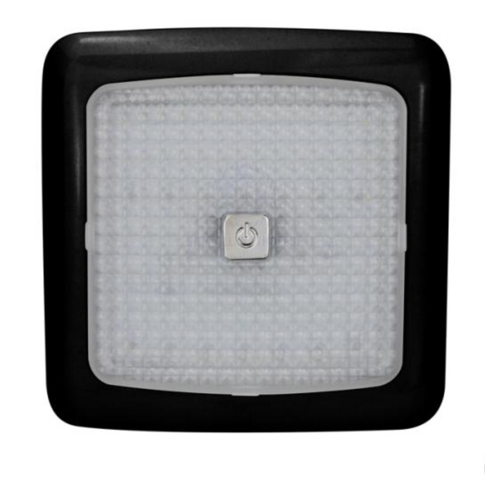 RELAXN LED - CEILING LIGHT - TOUCH/DIMMABLE SWITCH (BLUE LIGHT BLACK FRAME)