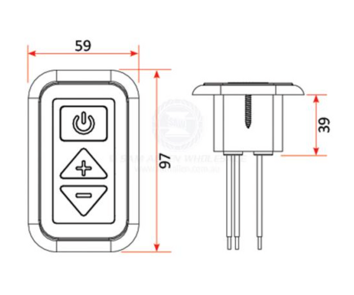 RELAXN LED - DIGITAL DIMMER SWITCH