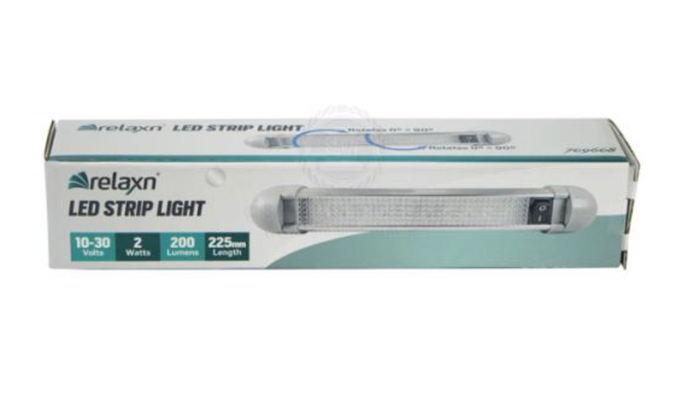 RELAXN LED - INTERIOR STRIP LIGHT - SWIVEL - SWITCHED