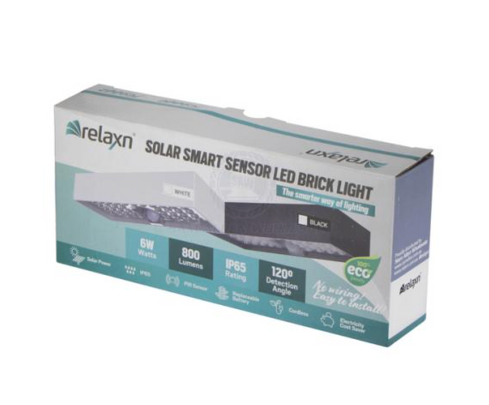 RELAXN LED - SOLAR BRICK WALL LIGHT