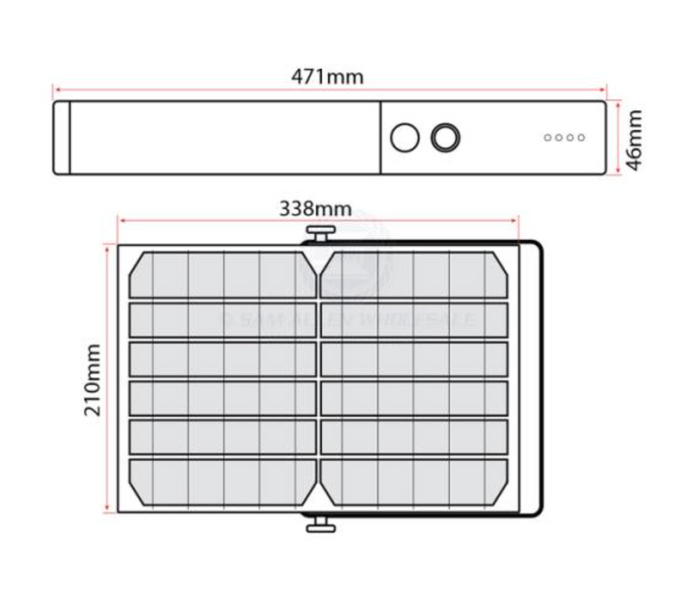 RELAXN LED - SOLAR LIGHT & PANEL