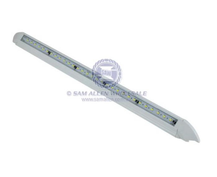 Relaxn light awning LED 45° alloy frame 12v white 582mm - Bosuns Boat