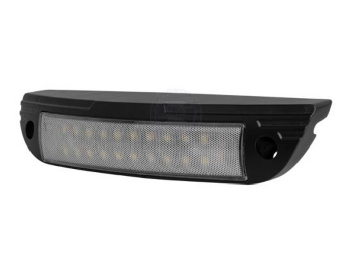 Relaxn light LED flood 231mm surface mount white/amber 9-32v 20W black