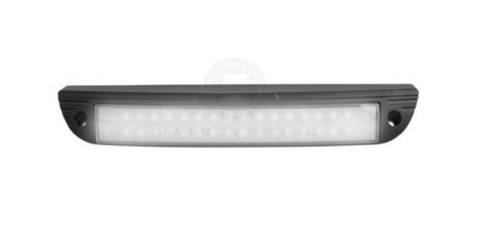 Relaxn light LED flood 312mm surface mount white/amber 9-32v 30W black