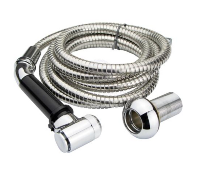 RELAXN SHOWER HEAD - ANGLED WITH S/S HOSE