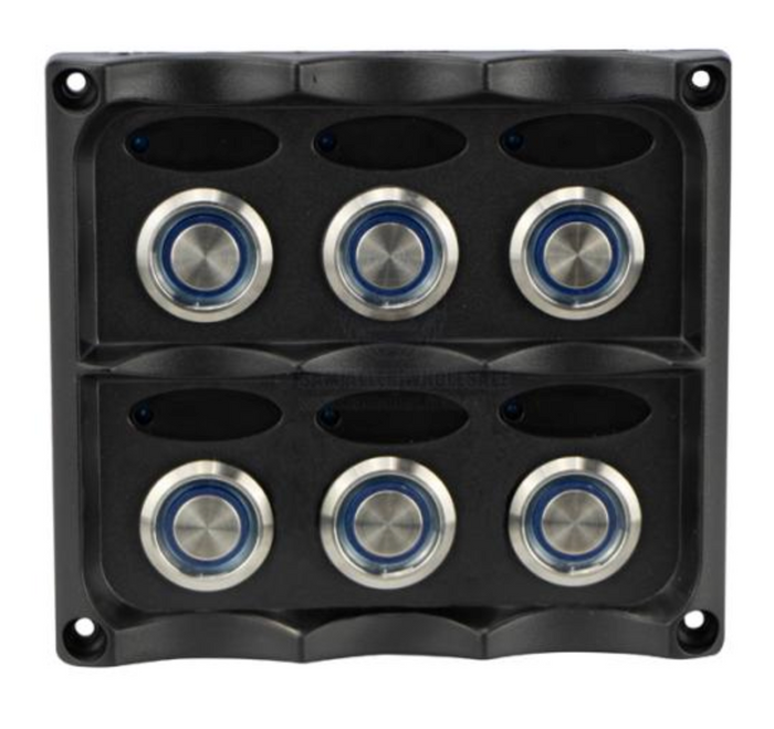 RELAXN SWITCH PANELS - SPLASHPROOF S/S PUSH BUTTON