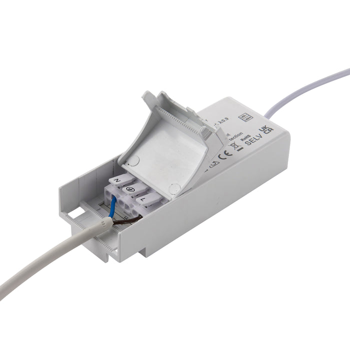 Saxby 102671 OrbitalPRO 4CCT (Colour Changing) Waterproof, Fire rated  12W Dimmable Downlight - Matt White