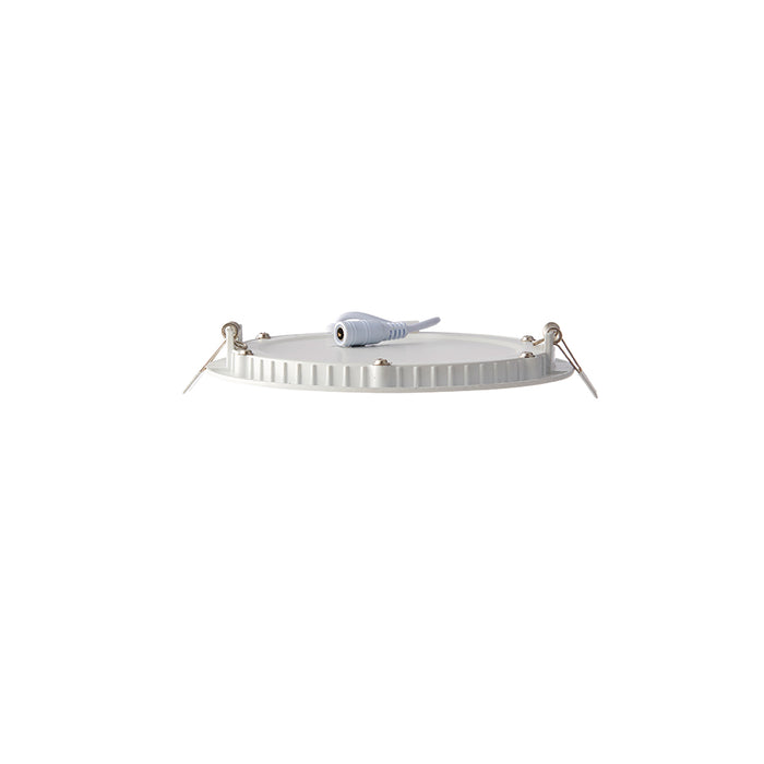 Saxby 73720 SirioDISC IP44 18W 3CCT Ultra Slim Downlight - Matt white