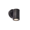 Saxby 75434 Palin 1lt wall IP44 7W  Wall Light - Matt Black