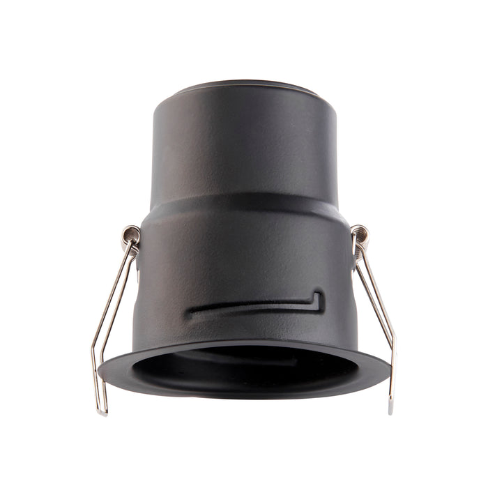 Saxby ShieldONE Fire Rated Dimmable GU10 Downlight in Satin Nickel (Brushed Chrome Effect)